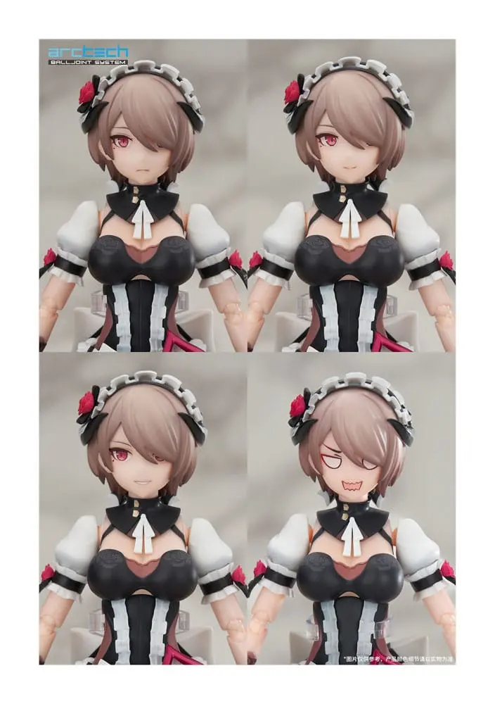 Honkai Impact 3rd Figurina de acțiune Arctech 1/8 Rita Umbral Rose Ver. 20 cm poza produsului