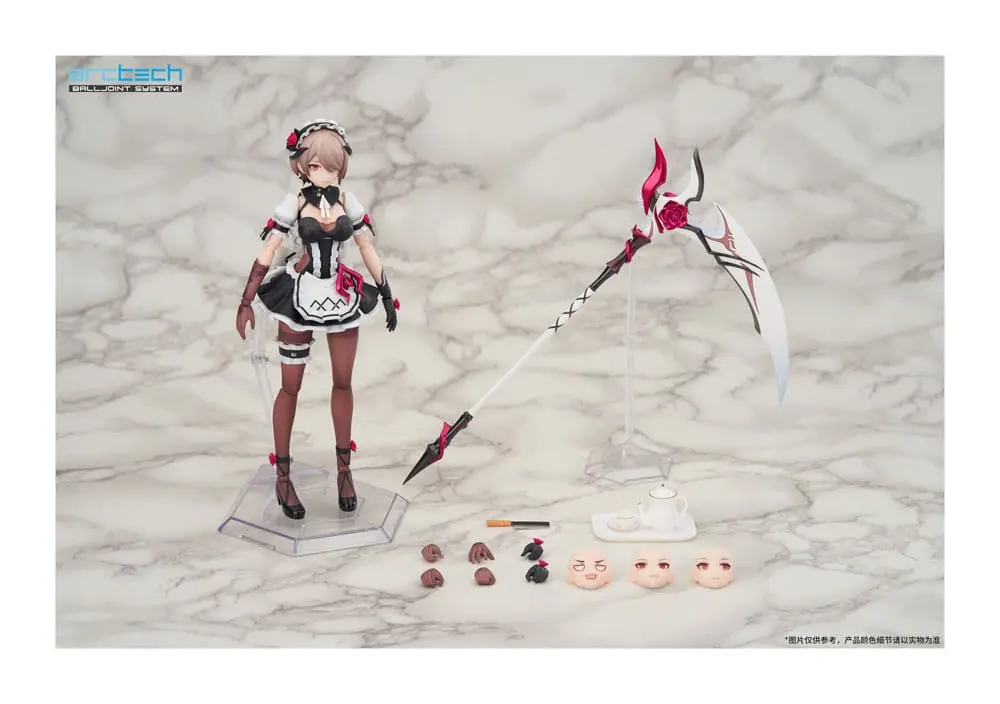 Honkai Impact 3rd Figurina de acțiune Arctech 1/8 Rita Umbral Rose Ver. 20 cm poza produsului