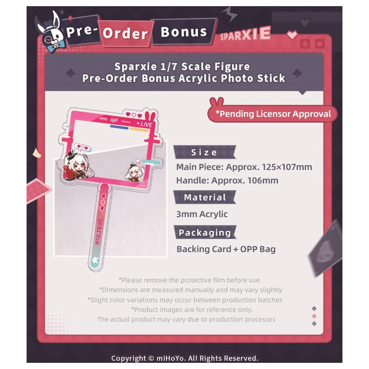 Honkai: Star Rail PVC Figura 1/7 Sparkle cu Bonus 34 cm poza produsului