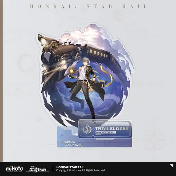 Honkai: Star Rail Figurina acrilică: Trailblazer (Masculin) 16 cm poza produsului