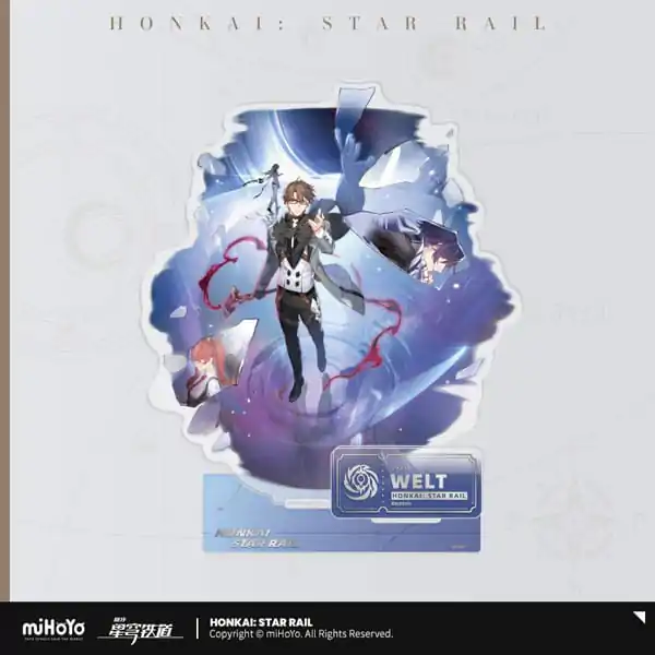 Honkai: Star Rail Figurina Acrilică: Welt 16 cm poza produsului