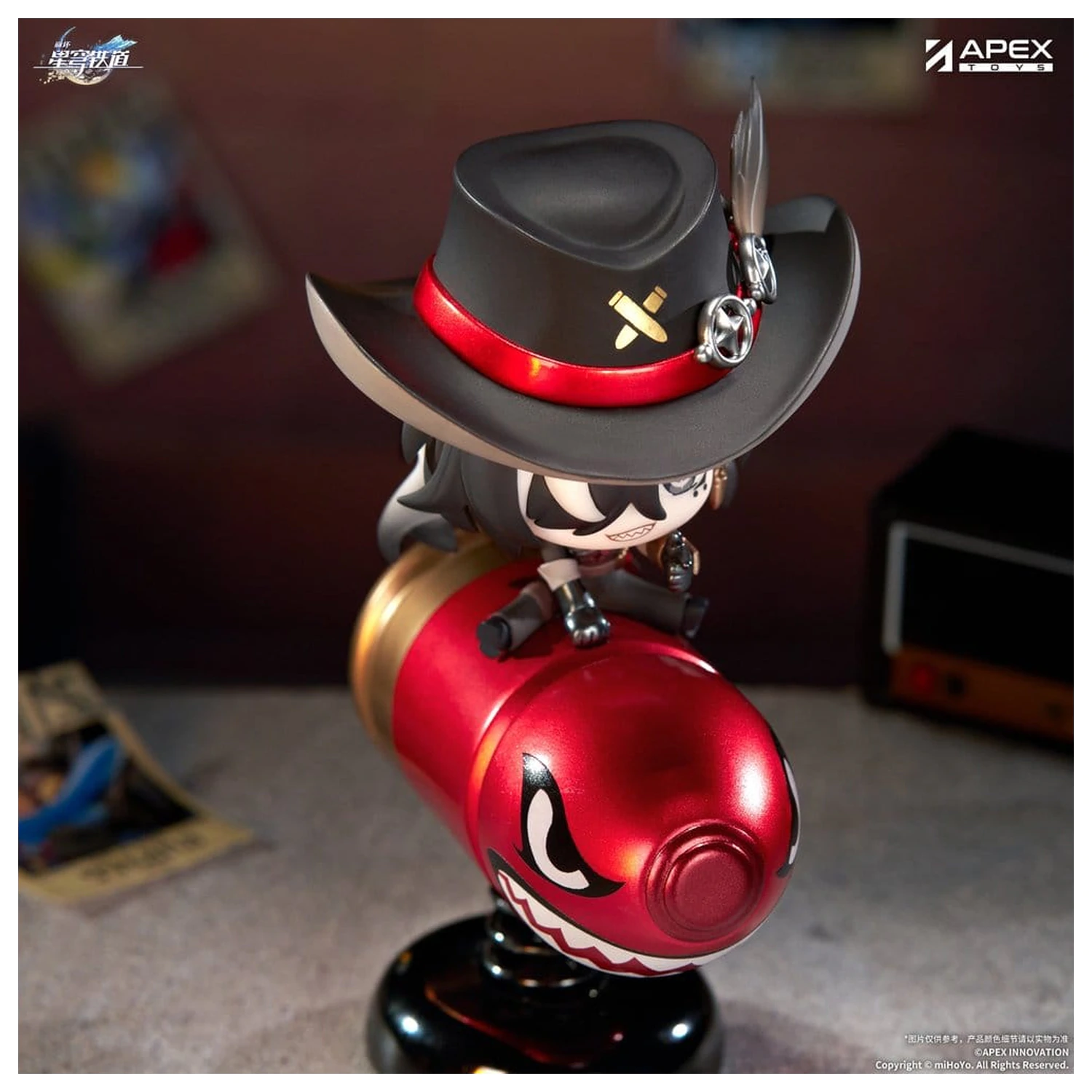 Honkai: Star Rail Chibi Chara PVC Figurina Boothill YuraYura 11 cm poza produsului