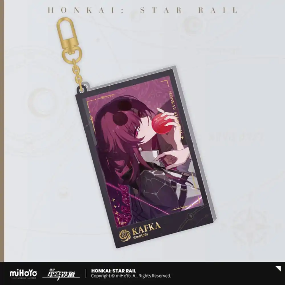 Honkai: Star Rail Countdown Departure Series breloc acrilic Kafka Glitter 9 cm poza produsului
