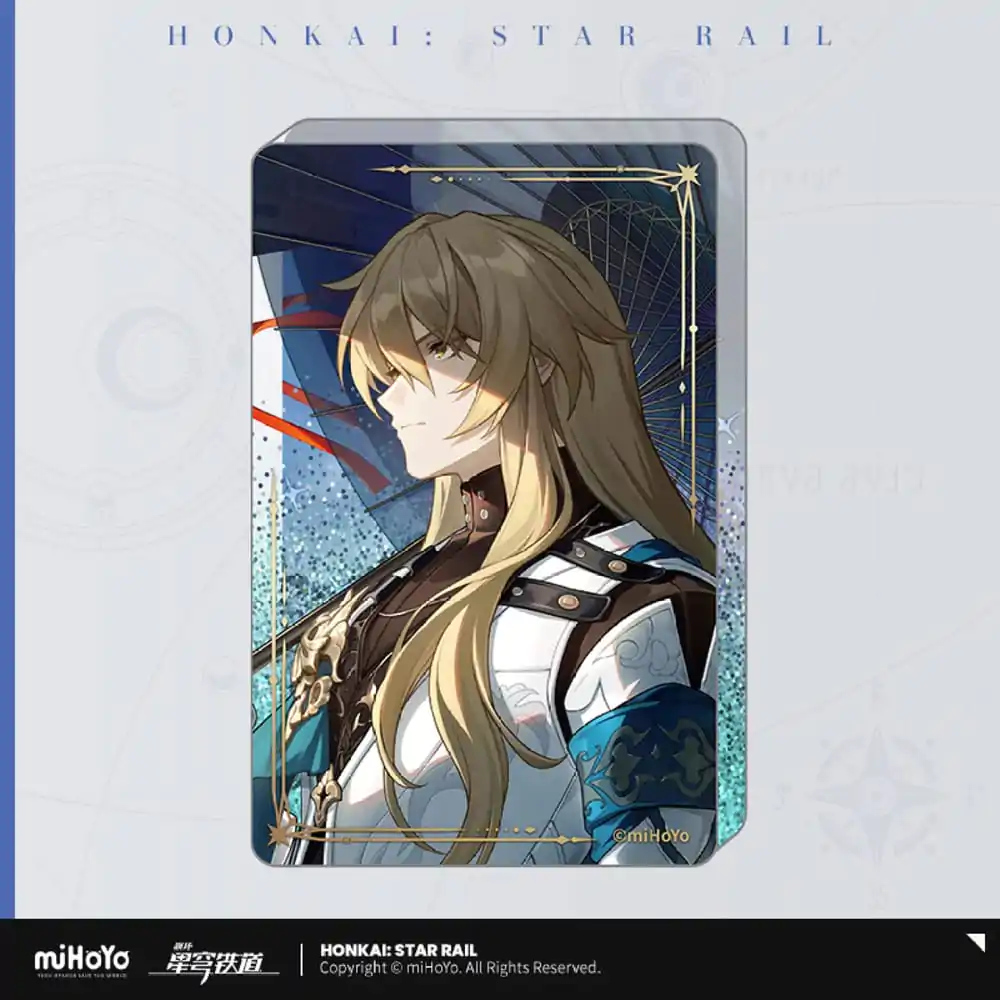 Honkai: Star Rail Light Cone Ornament acrilic cu sclipici: Perfect Timing 9 cm poza produsului