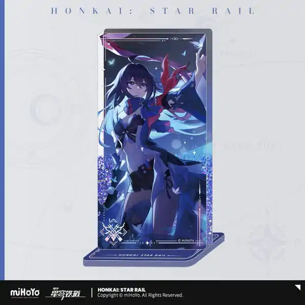 Honkai: Star Rail Ornament acrilic cu sclipici: Seele In the Night 7 cm poza produsului