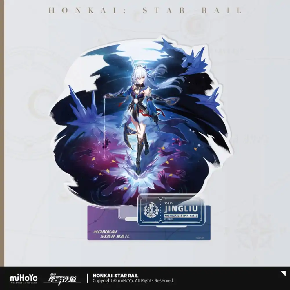 Figurină acrilică Honkai: Star Rail Path of the Destruction Series Jingliu 18 cm poza produsului