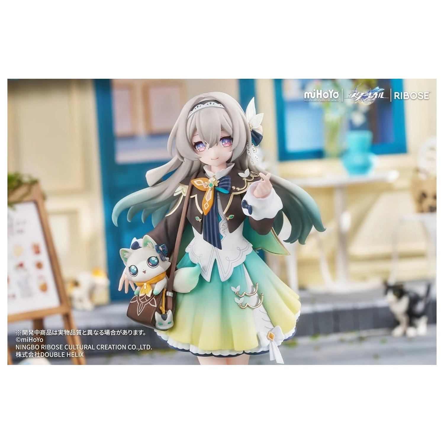Honkai: Star Rail Rise Up+ Chibi Cat Series Mini Figurina Firefly Ver. 18 cm poza produsului