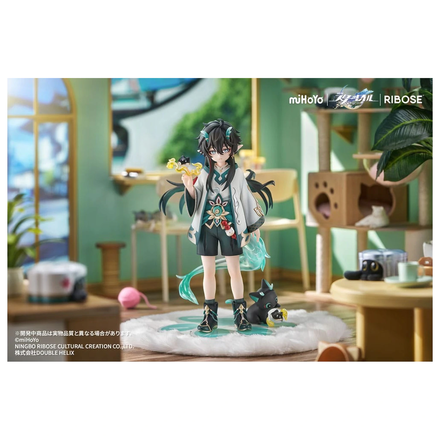 Honkai: Star Rail Rise Up Chibineko Series figurina din PVC Dan Heng / Imbibitor Lunae Ver. 19 cm poza produsului