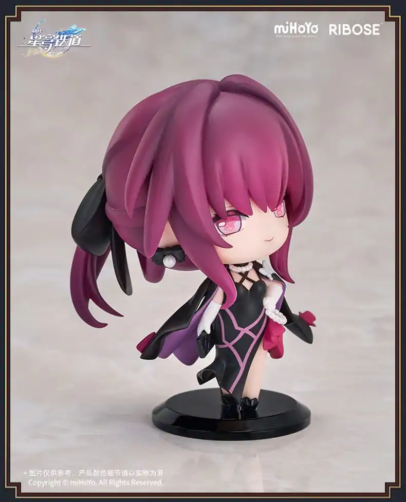 Honkai: Star Rail Welcome to Train Tea Party Figurina Chibi Kafka 7 cm poza produsului