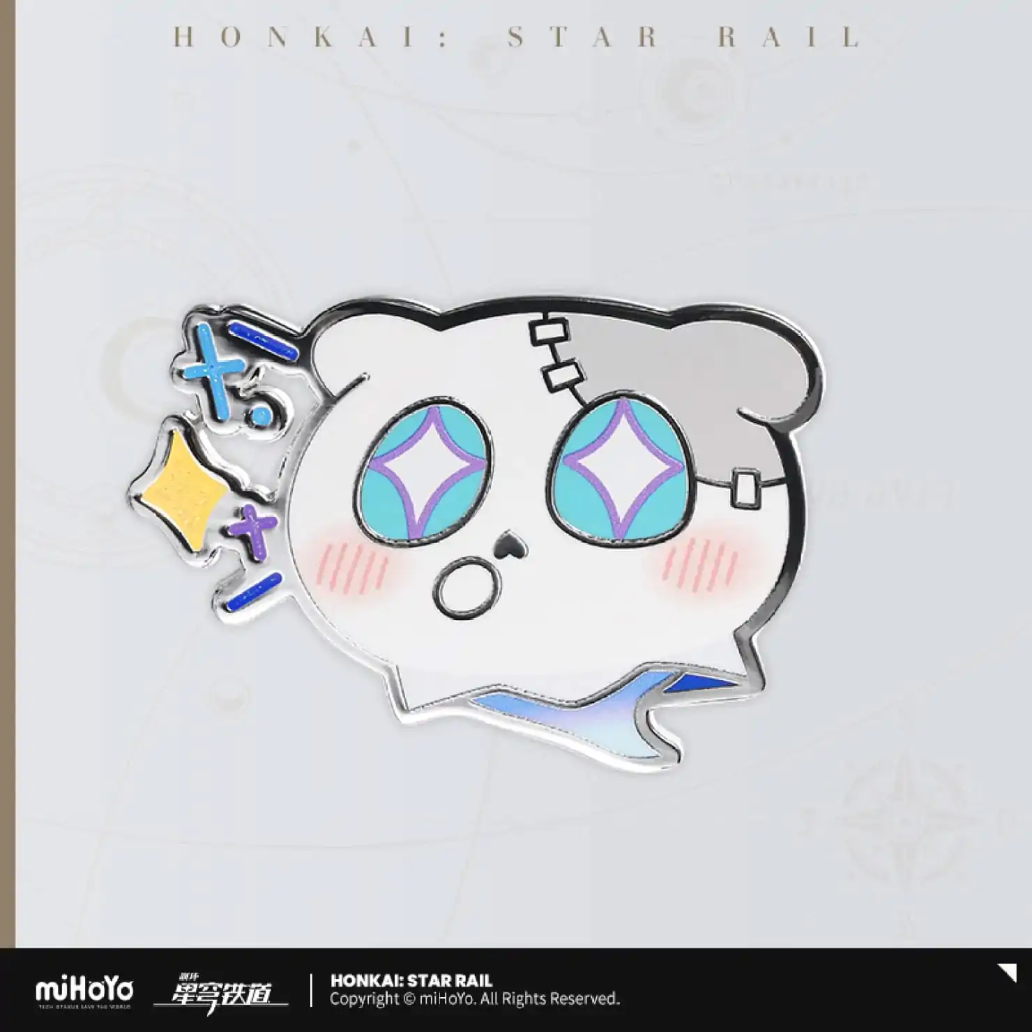Honkai: Star Rail Wubbaboo Series Pin Badge Starry Pitiful Anticipation insignă poza produsului