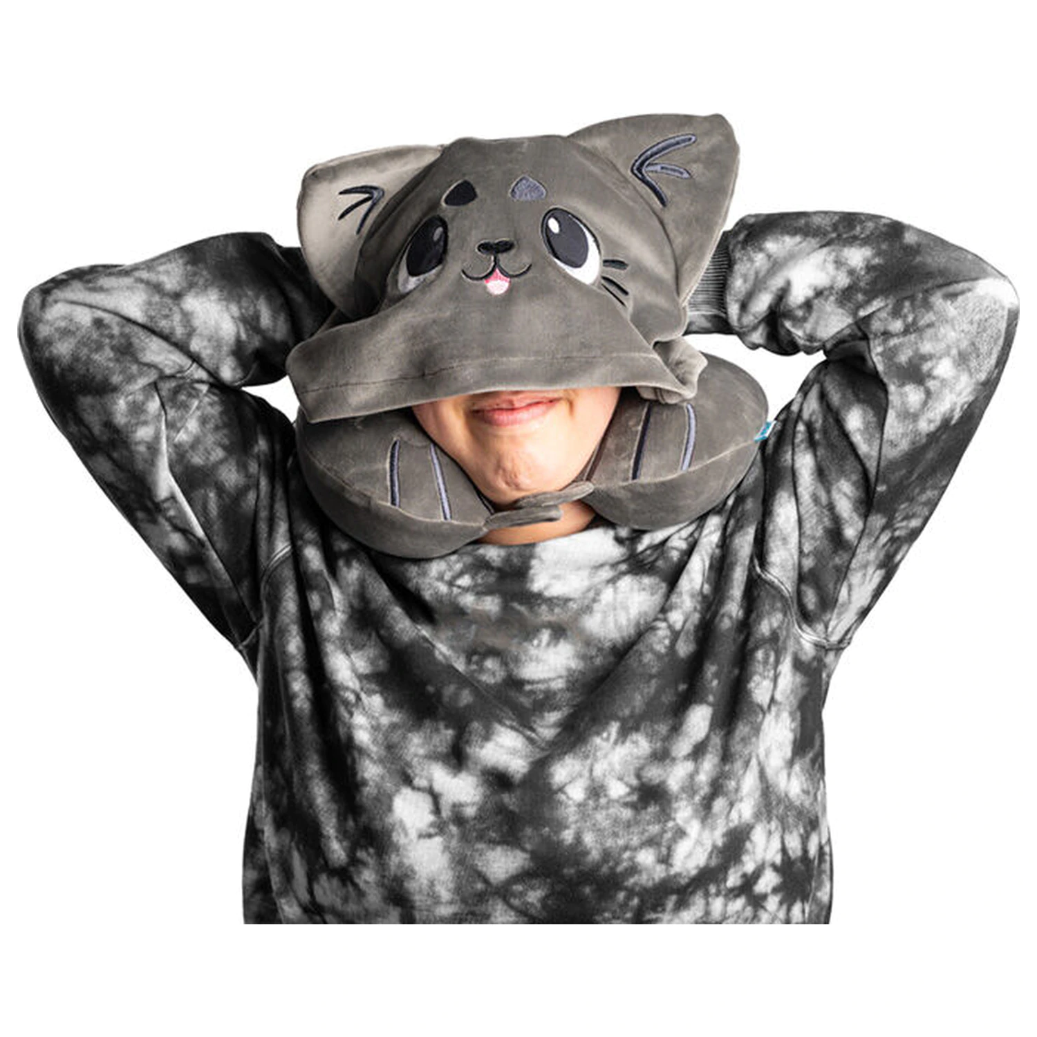 Hoodeazzz Cats Beans & Co perna de calatorie cu gluga poza produsului