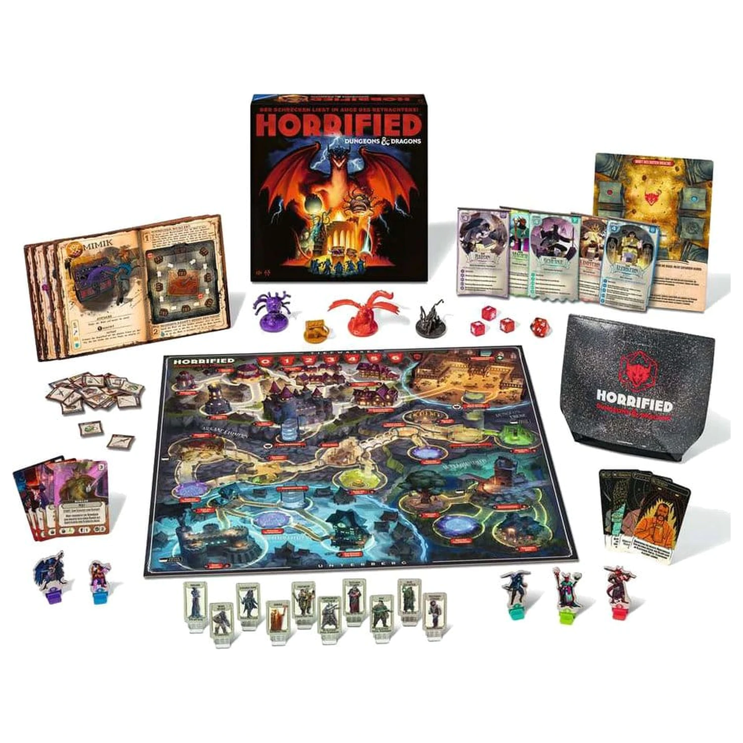 Horrified: Dungeons & Dragons Joc de societate German Version poza produsului