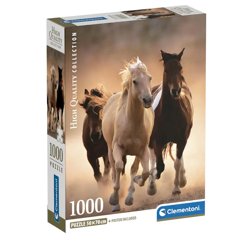 Horses puzzle 1000 piese poza produsului