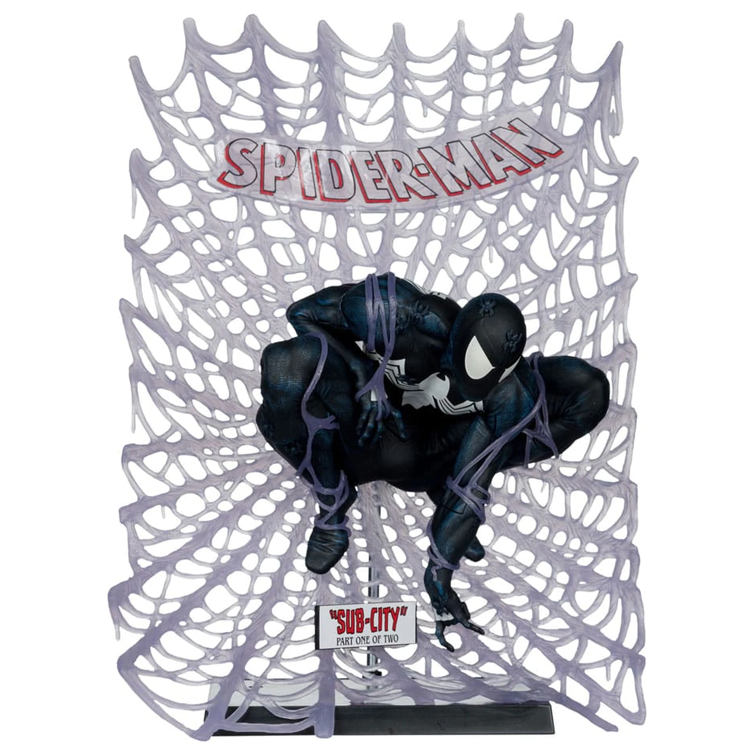 Marvel Collection Statuie din PVC 1/6 Spider-Man (Spider-Man #1)(Black Suit)(Chase) 28 cm poza produsului