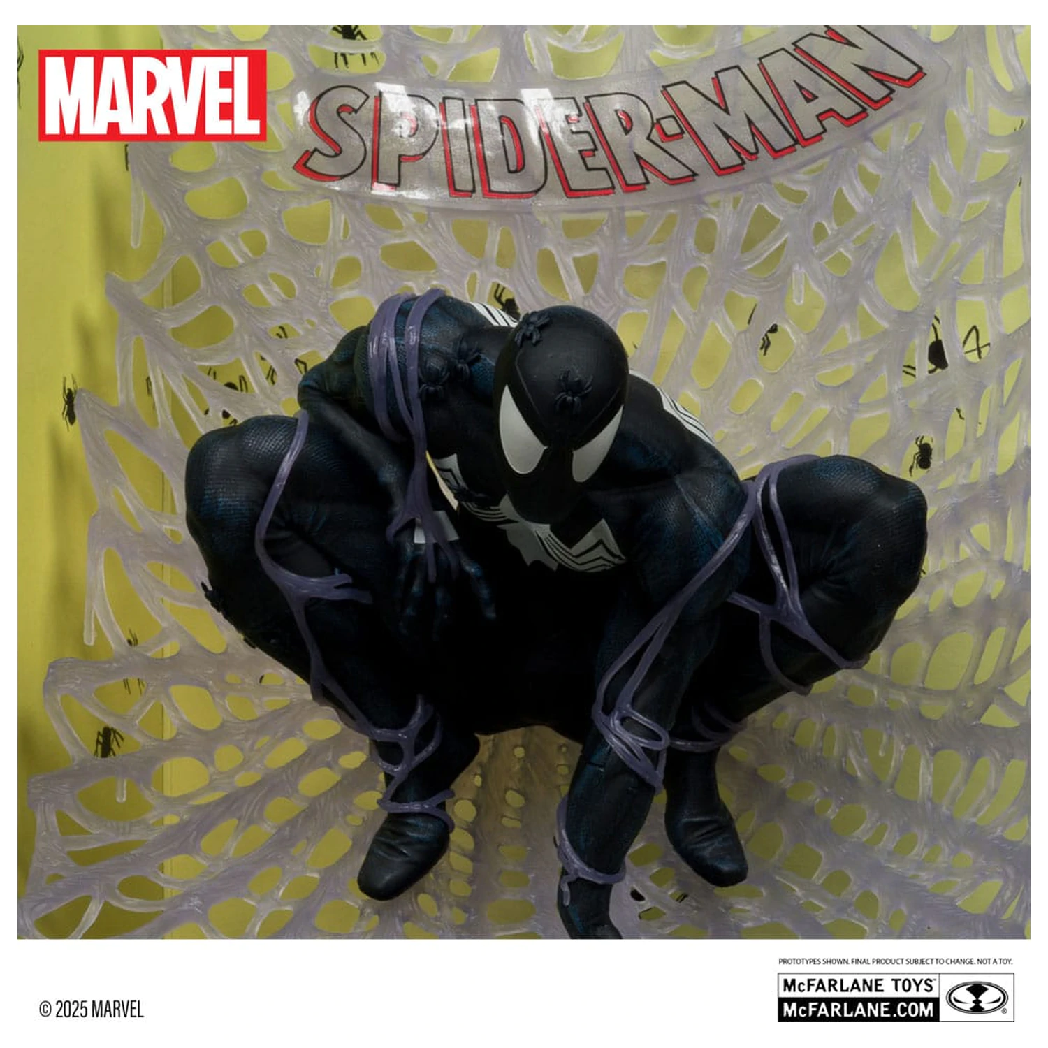 Marvel Collection Statuie din PVC 1/6 Spider-Man (Spider-Man #1)(Black Suit)(Chase) 28 cm poza produsului