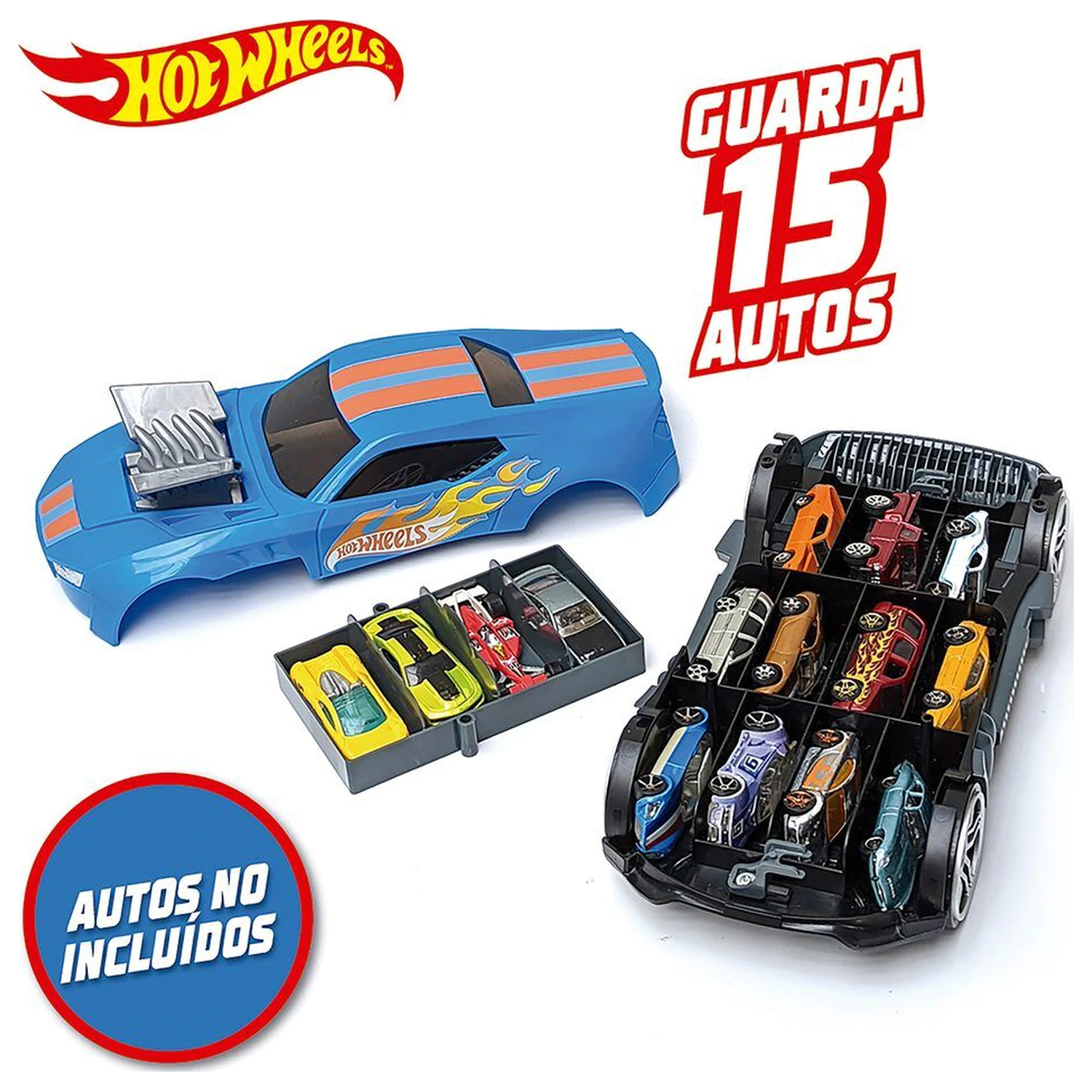Hot Wheels 2 in 1 transportor masini poza produsului