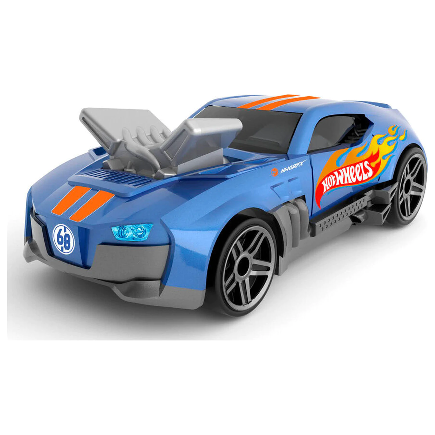 Hot Wheels 2 in 1 transportor masini poza produsului