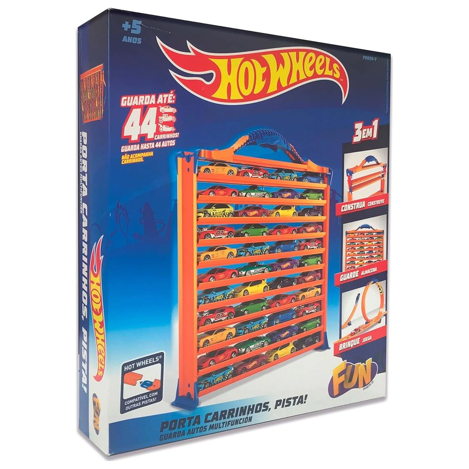 Hot Wheels 3-in-1 carcasa transportor masini poza produsului