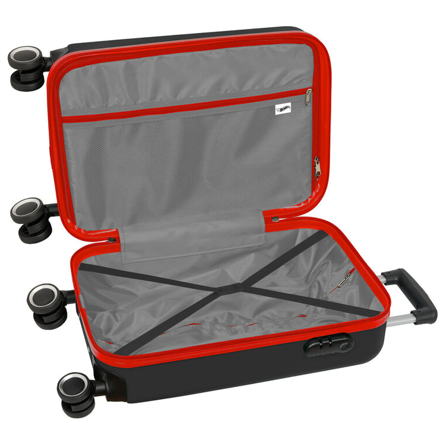 Hot Wheels ABS geanta de voiaj tip troller 55 cm poza produsului