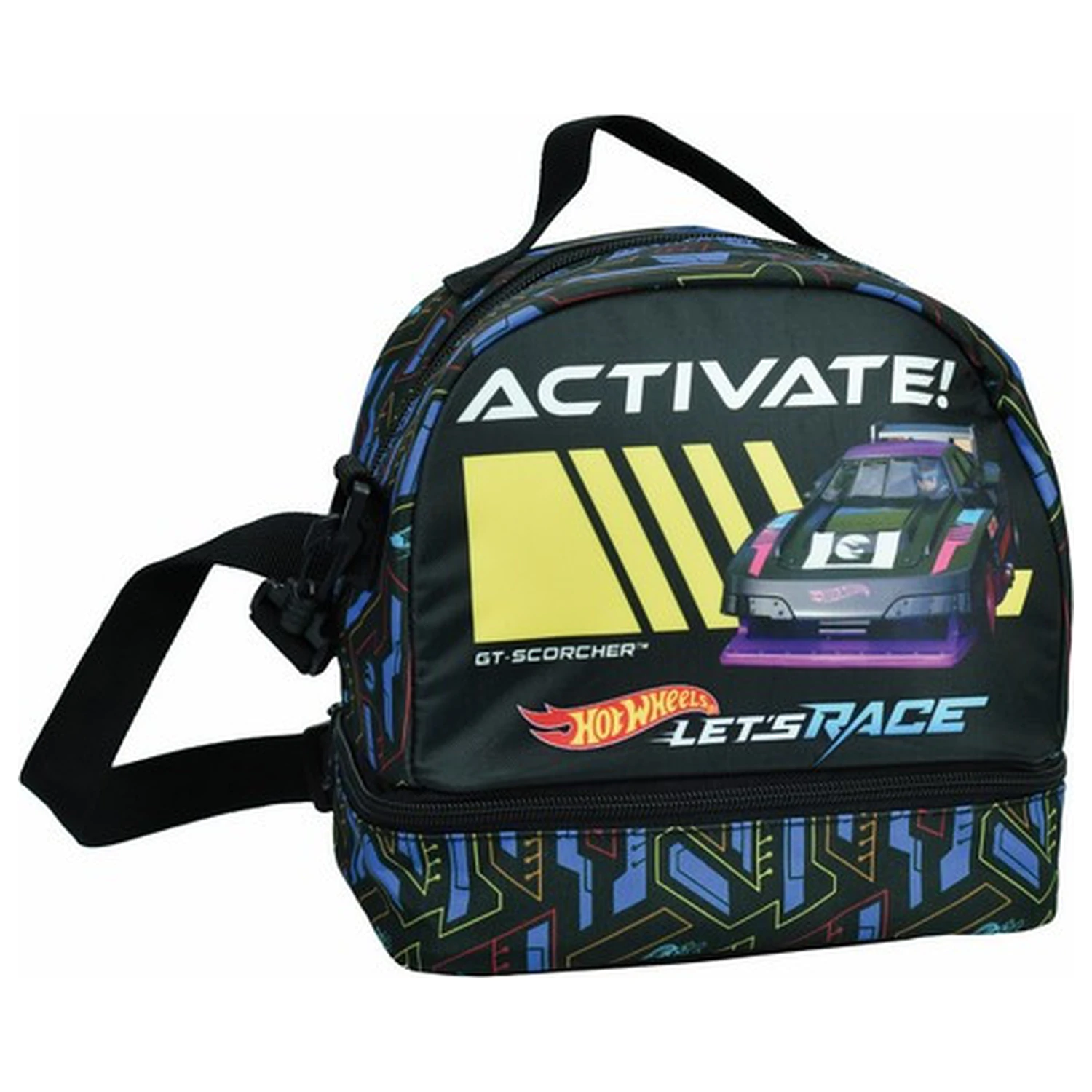 Hot Wheels Activate Thermo Geanta de pranz 21 cm poza produsului