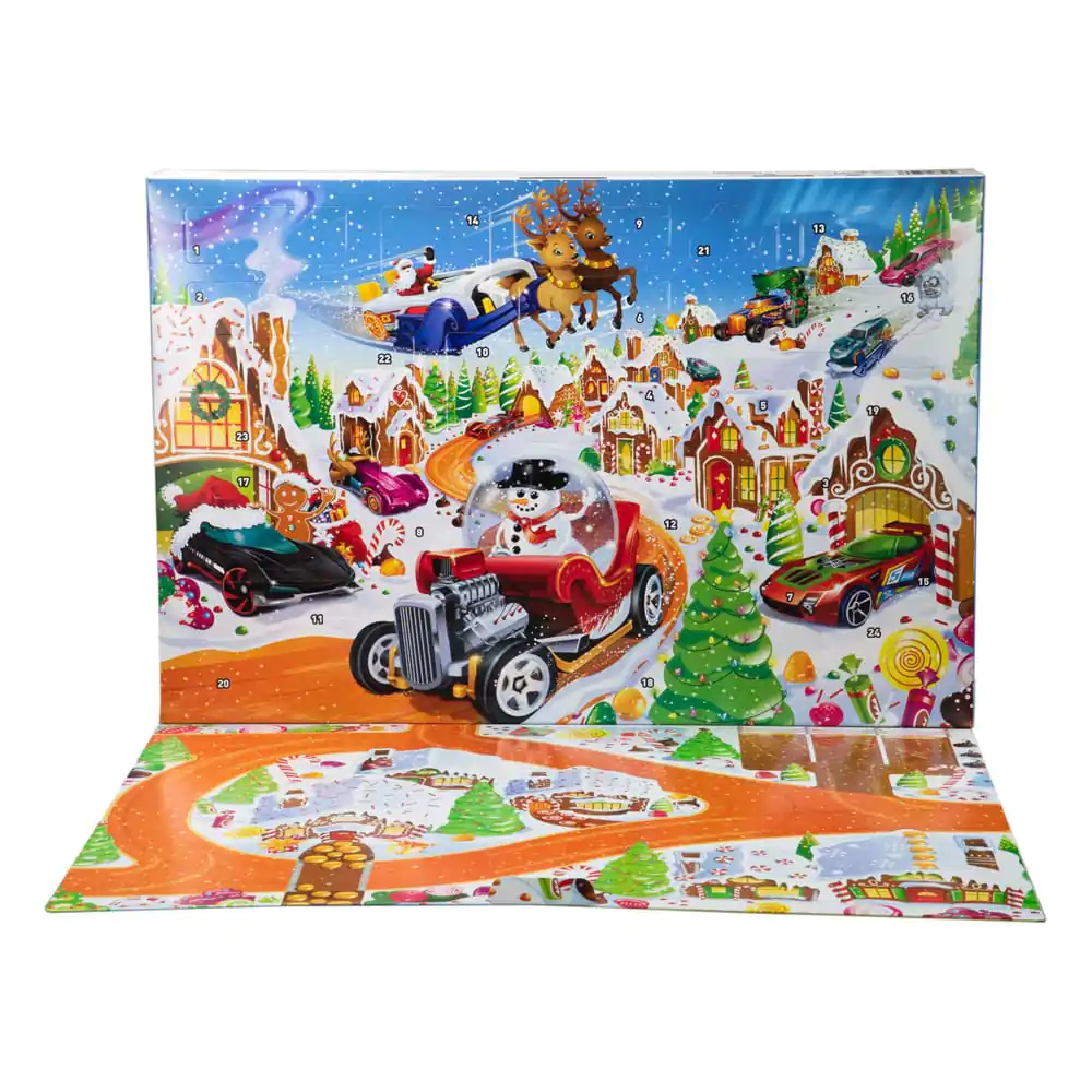 Hot Wheels Calendar Advent 2025 poza produsului