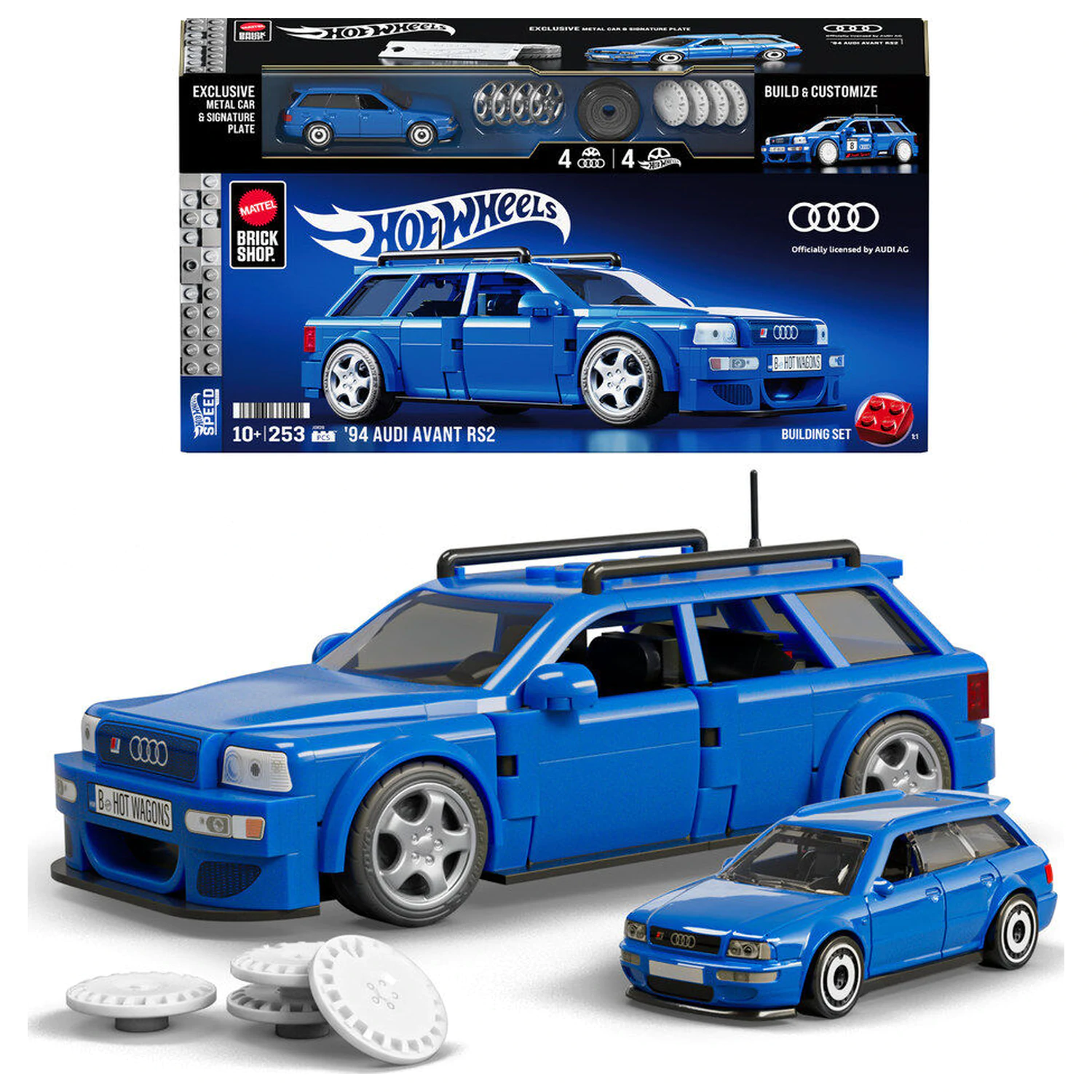 Hot Wheels Audi RS2 Speed set de construcție poza produsului