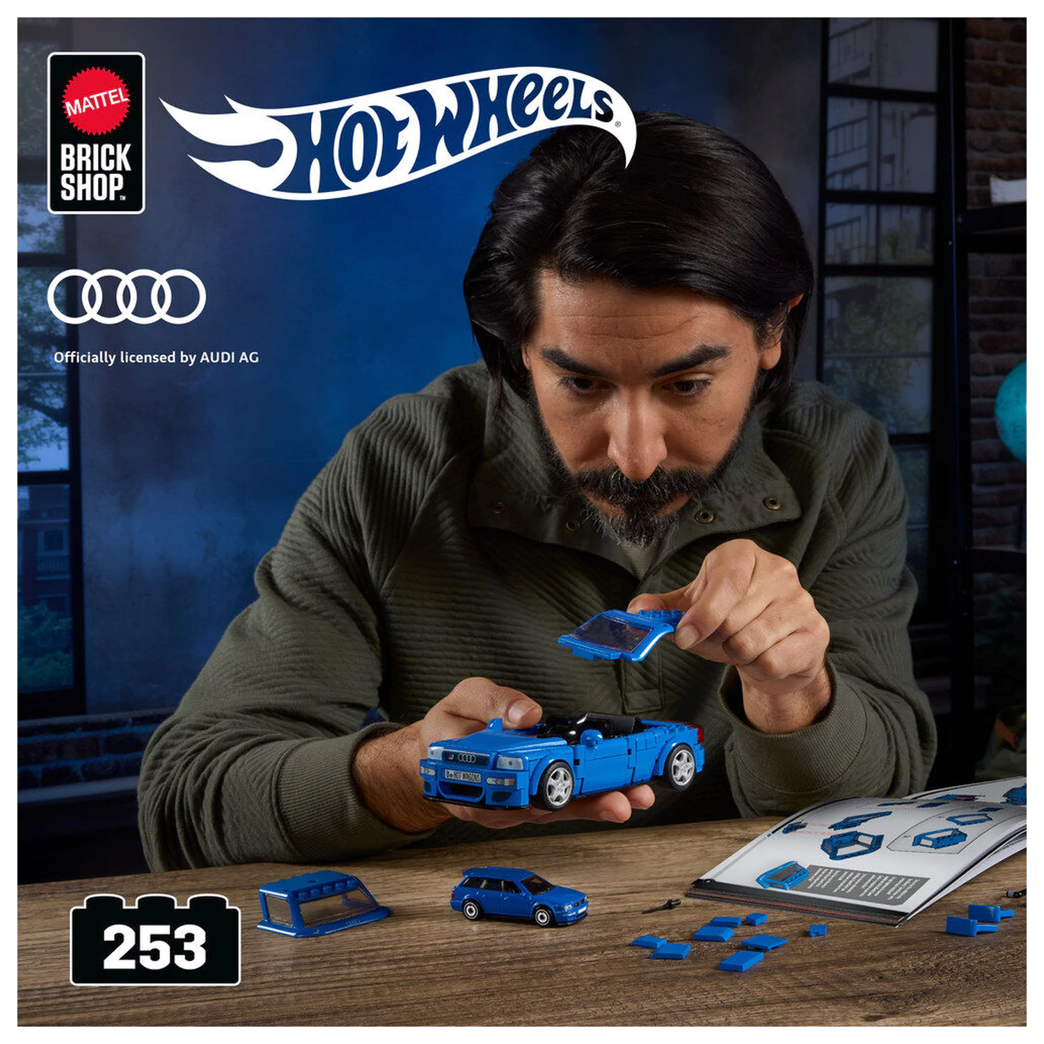 Hot Wheels Audi RS2 Speed set de construcție poza produsului