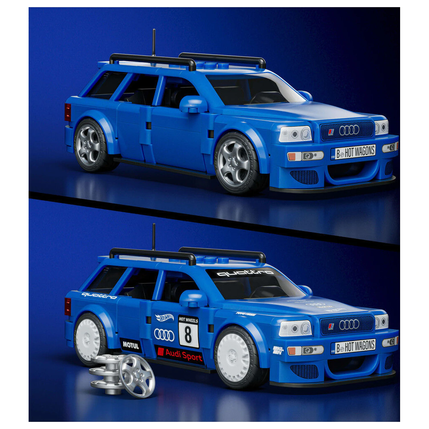 Hot Wheels Audi RS2 Speed set de construcție poza produsului