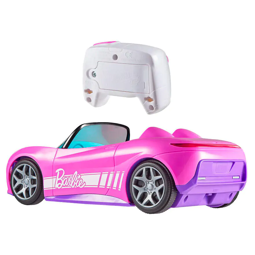 Hot Wheels Barbie mașină decapotabilă cu radiocomandă radio control poza produsului