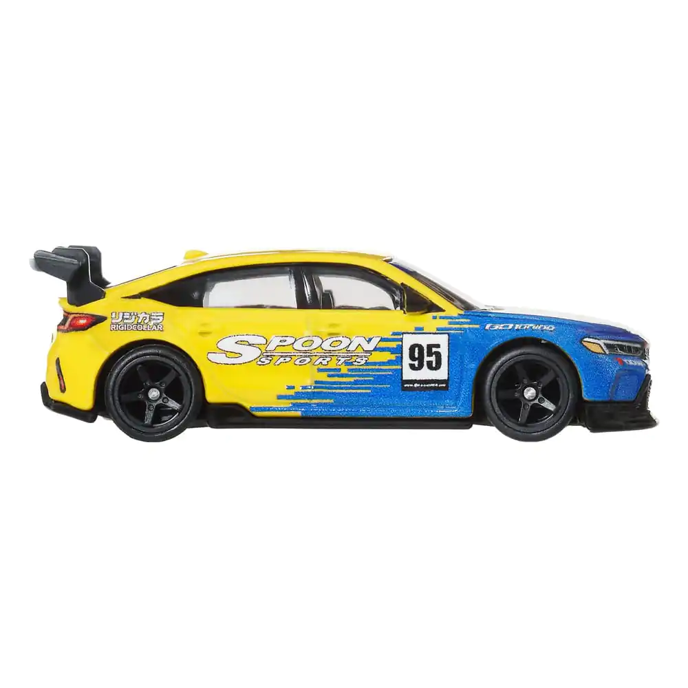 Hot Wheels Premium Car Culture Vehicul turnat sub presiune Set de 2 1/64 '99 Honda Civic Type R (EK9) & Honda Civic Type R poza produsului
