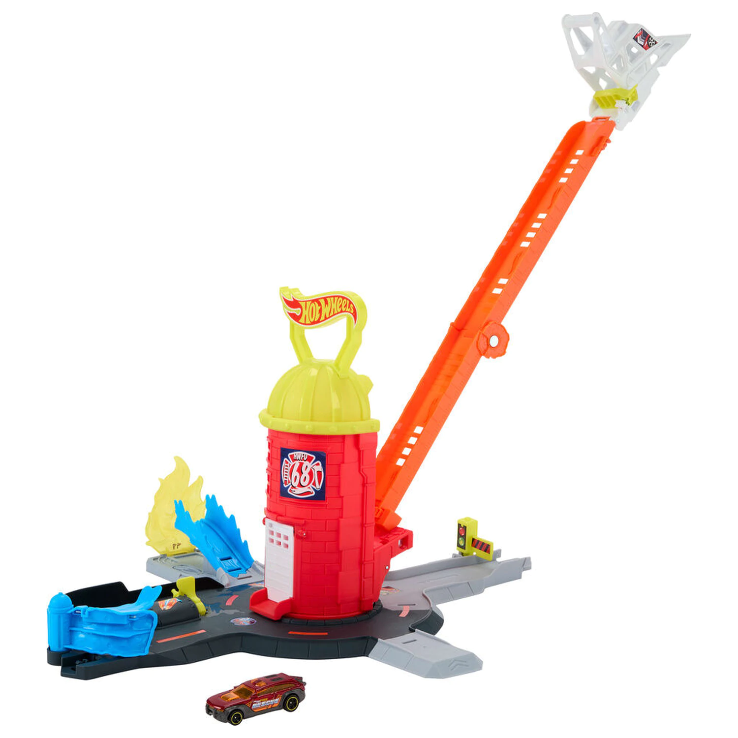 Hot Wheels City Fire Station set de joaca poza produsului