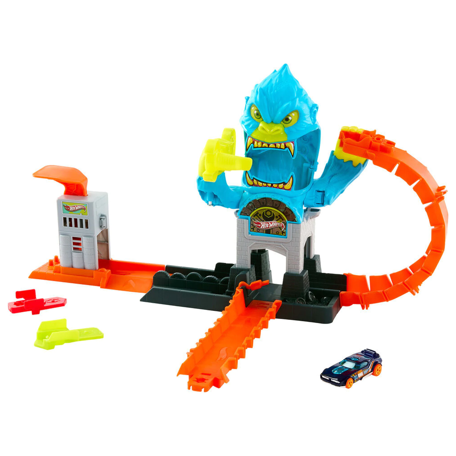 Hot Wheels City Gorilla Slam Attack set de joaca poza produsului