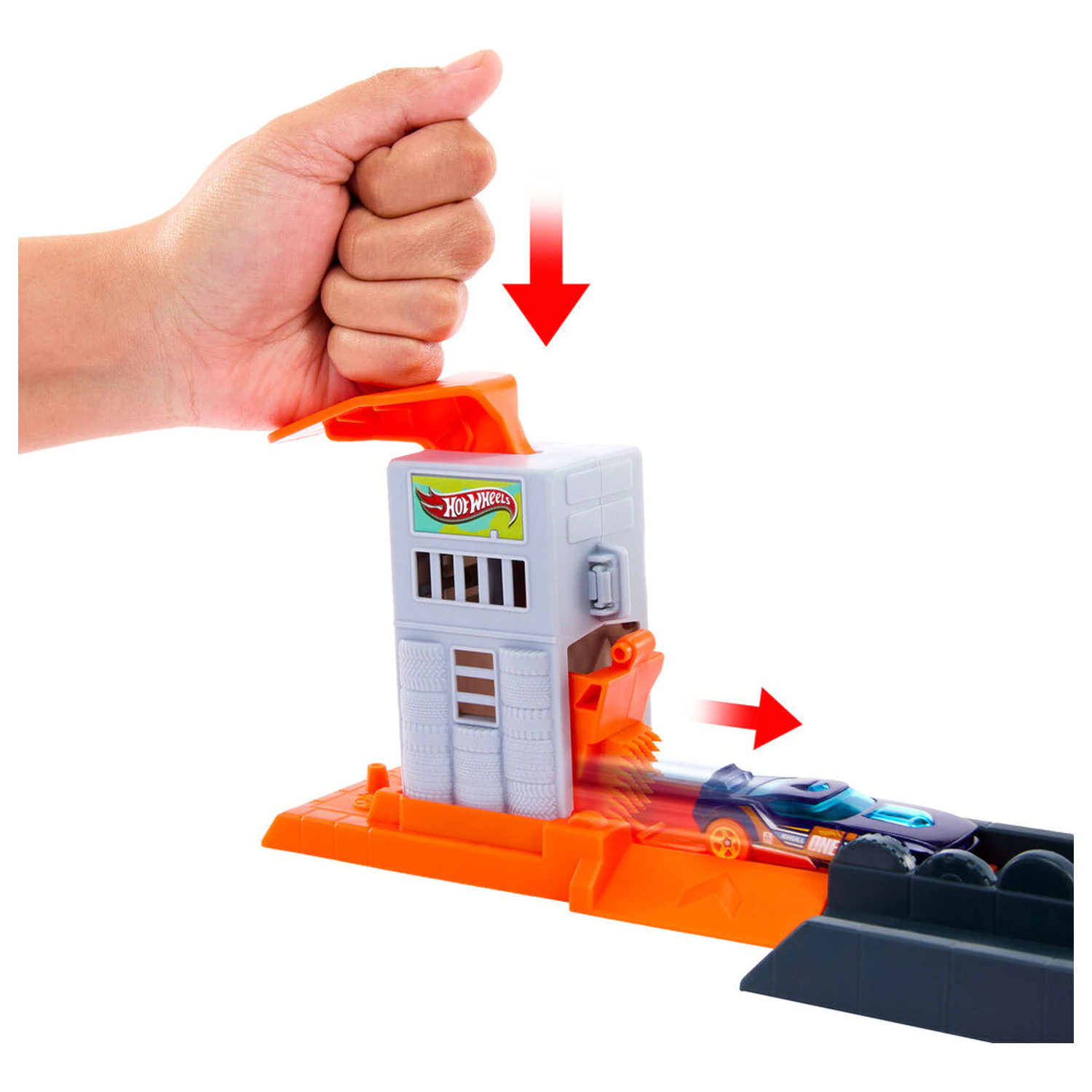 Hot Wheels City Gorilla Slam Attack set de joaca poza produsului