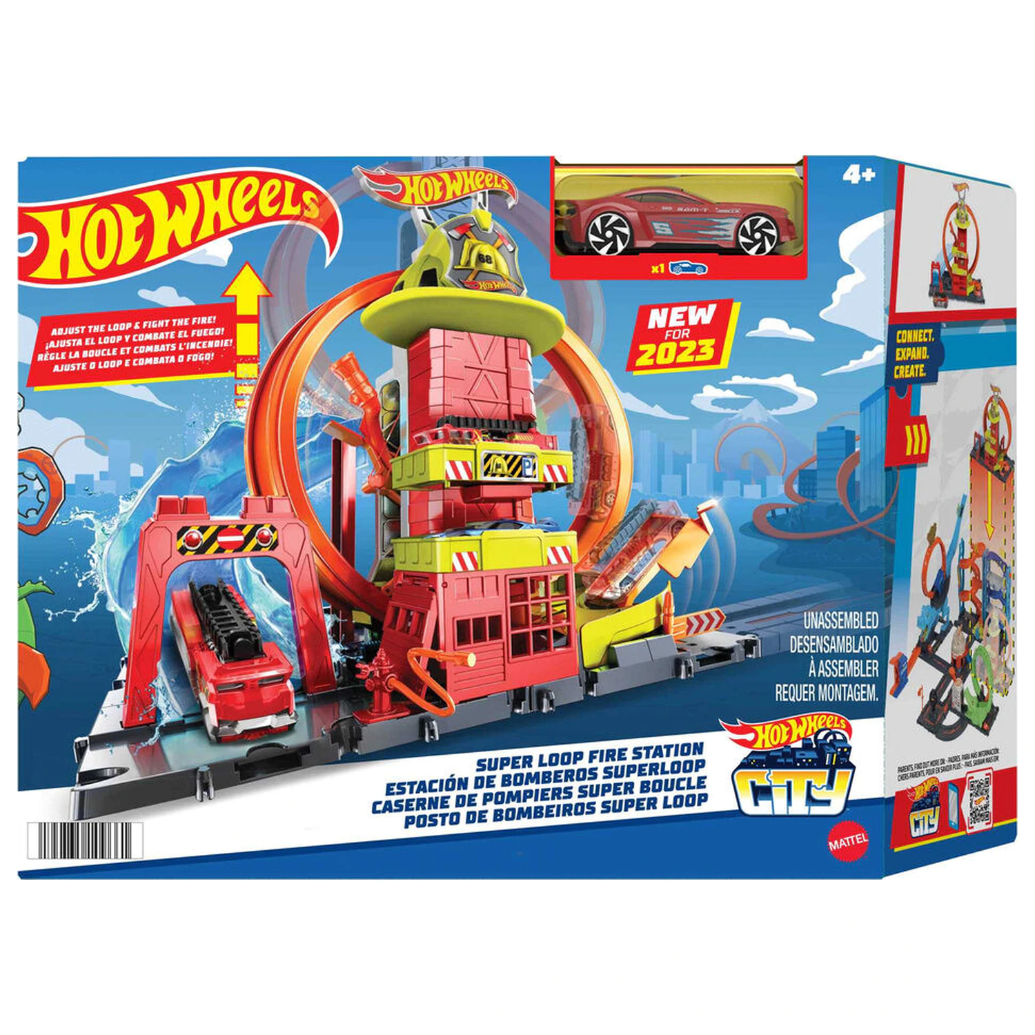 Set de joaca Hot Wheels City Super Fire Station poza produsului