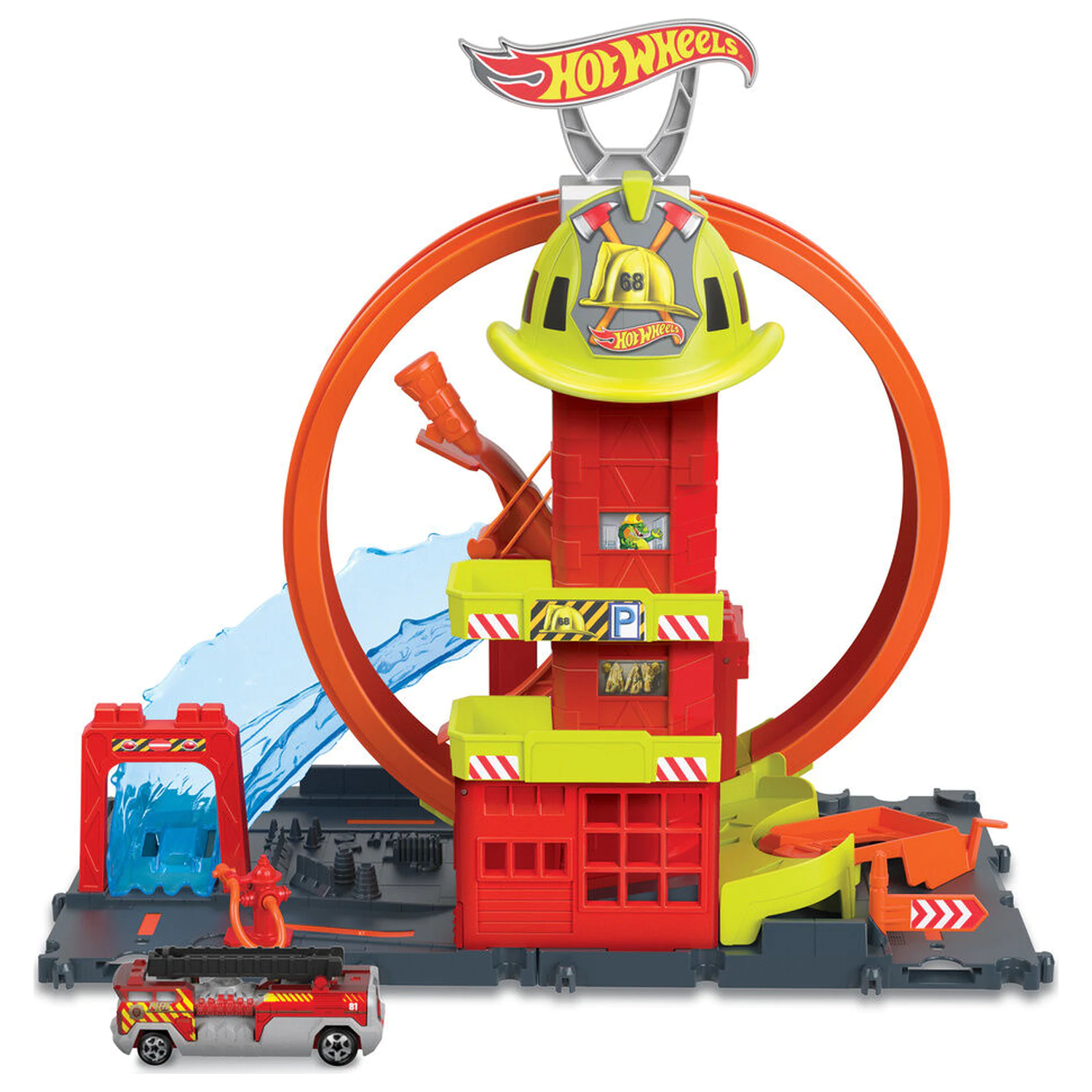 Set de joaca Hot Wheels City Super Fire Station poza produsului