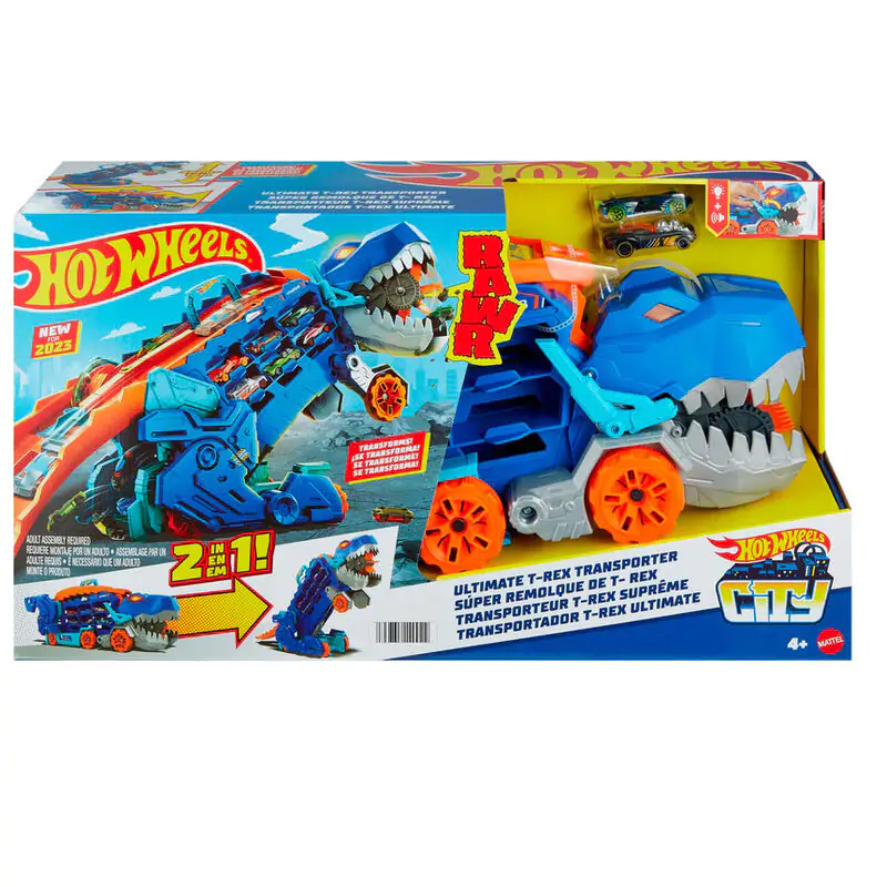 Hot Wheels City Ultimate Transportor T-Rex poza produsului