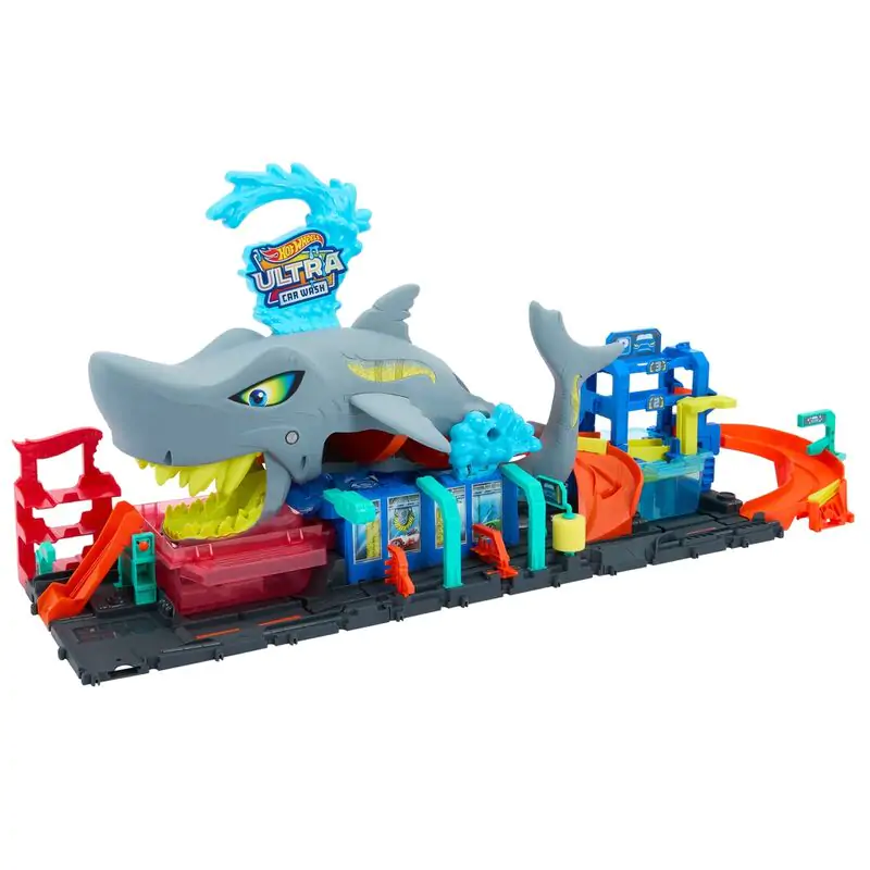 Hot Wheels City Spălătorie Auto Ultra Shark poza produsului