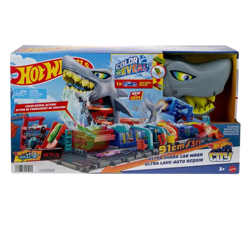 Hot Wheels City Spălătorie Auto Ultra Shark poza produsului