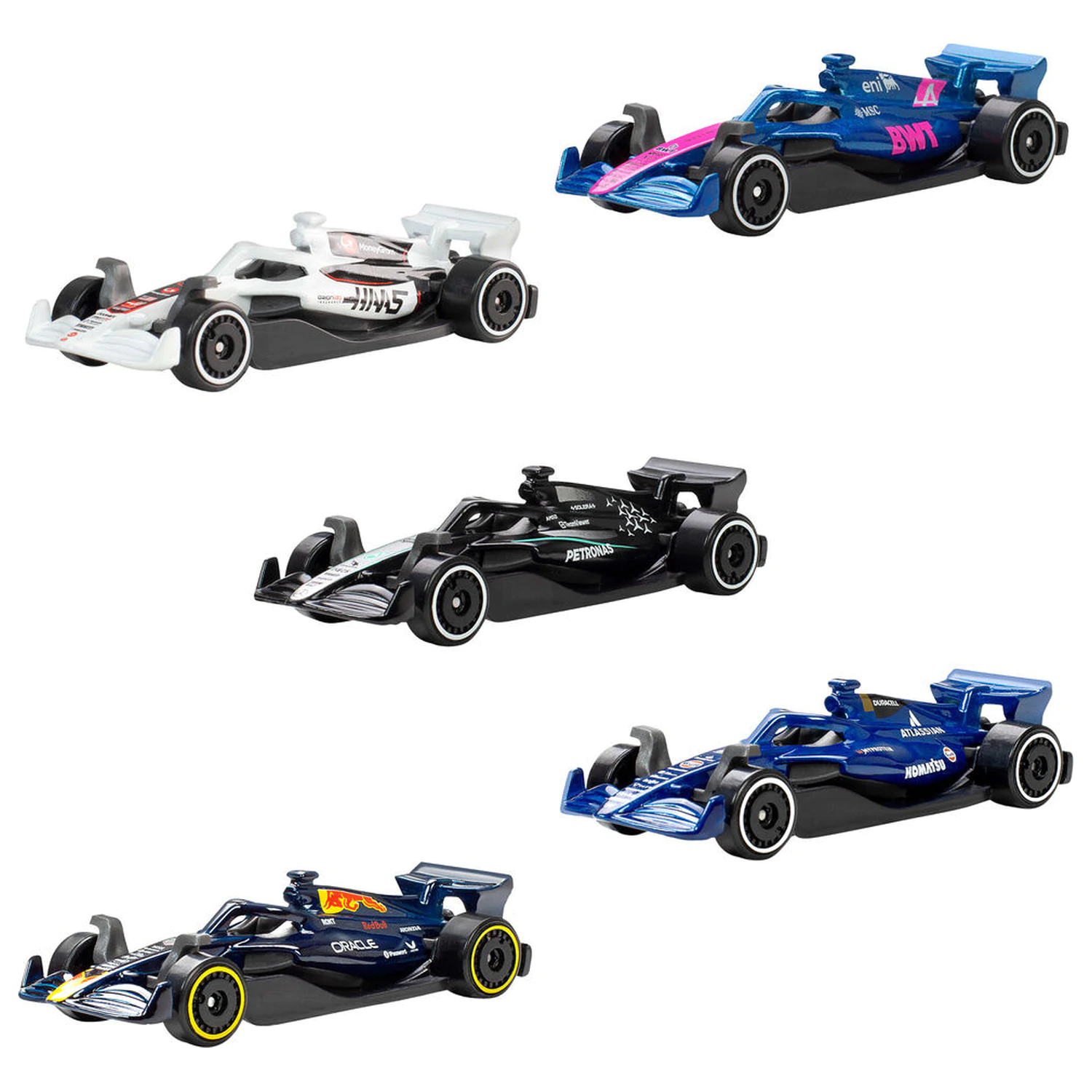 Hot Wheels F1 pachet de 5 masini poza produsului