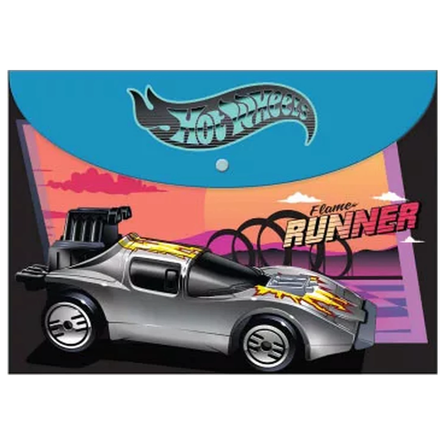 Hot Wheels Flame Runner Suport Documente A/4 Geanta poza produsului