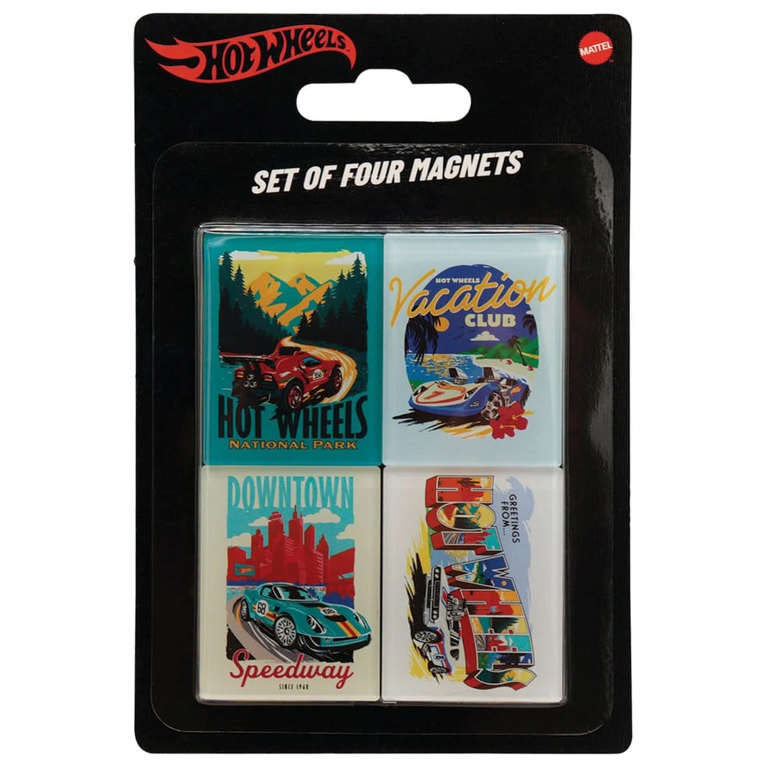 Hot Wheels Magnet Set Locatie poza produsului