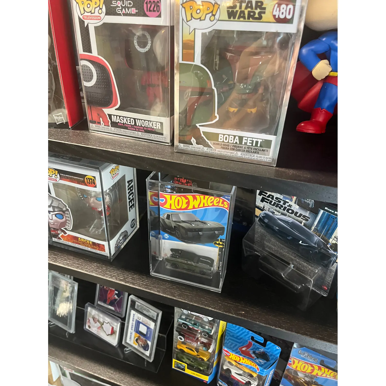 Hot Wheels Mainline Carcasă Acrilică 2-Bucată poza produsului