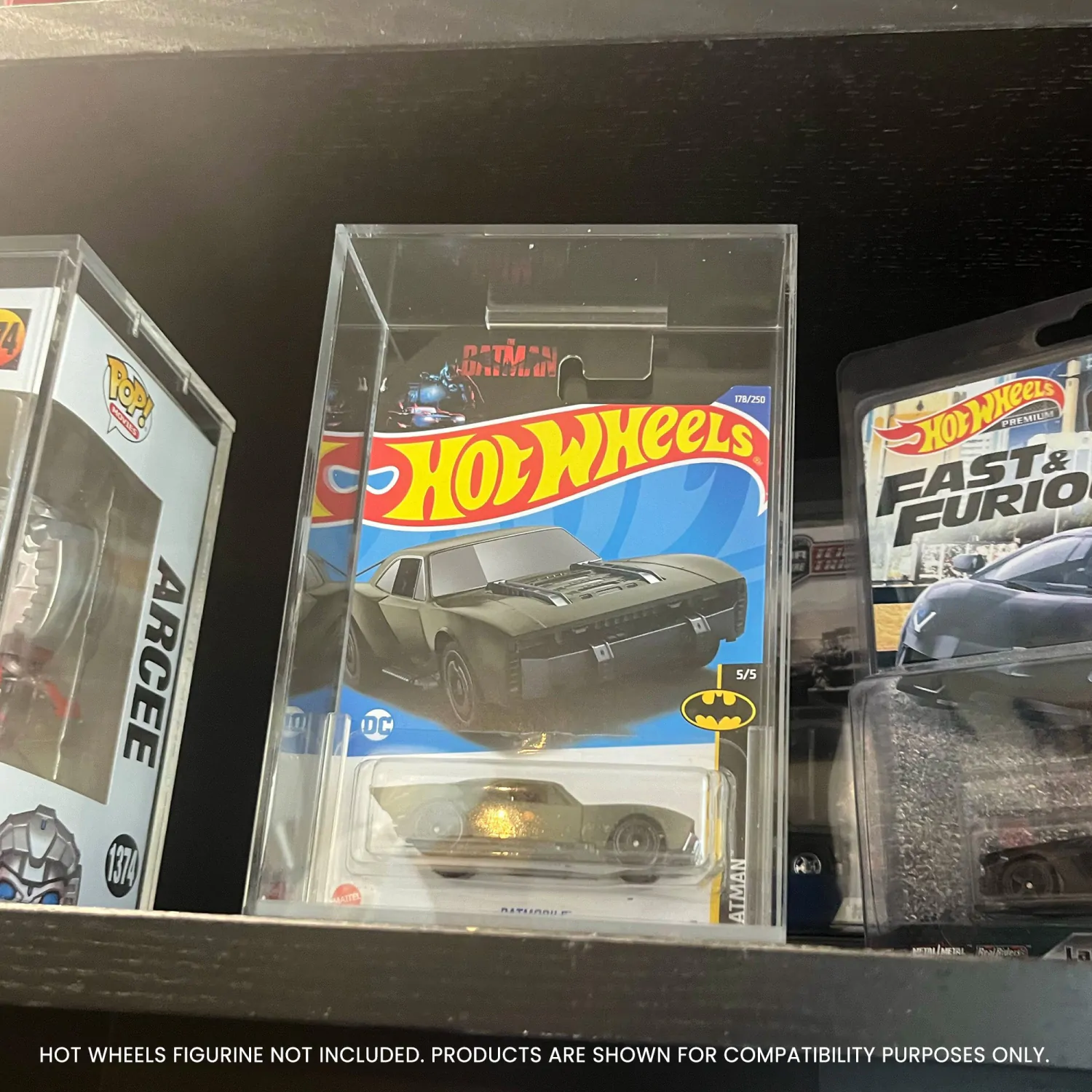 Hot Wheels Mainline Carcasă Acrilică 2-Bucată poza produsului