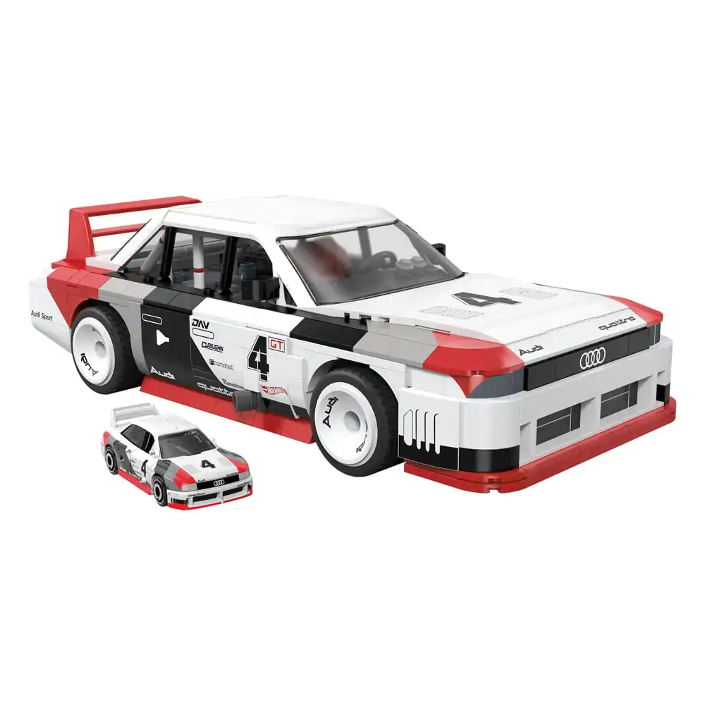 Hot Wheels Set MEGA de construcție 1/15 Audi 90 Quattro IMSA GTO 29 cm poza produsului