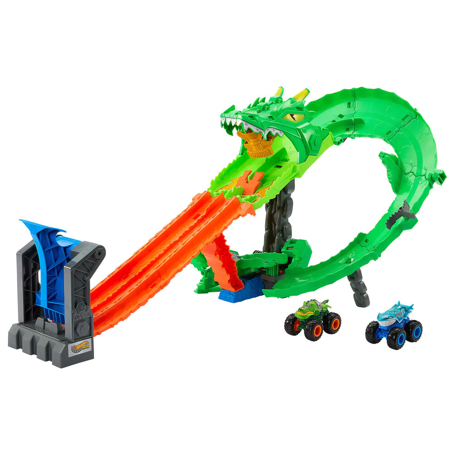 Hot Wheels Monster Trucks Dragon Demolition poza produsului