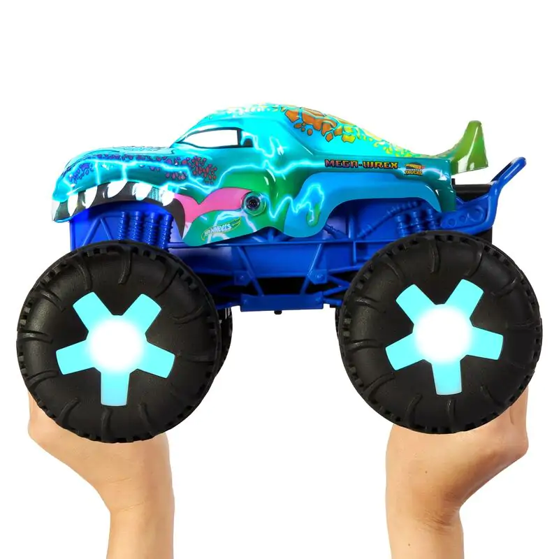Hot Wheels Monster Trucks Mega Wrex masina cu telecomanda poza produsului