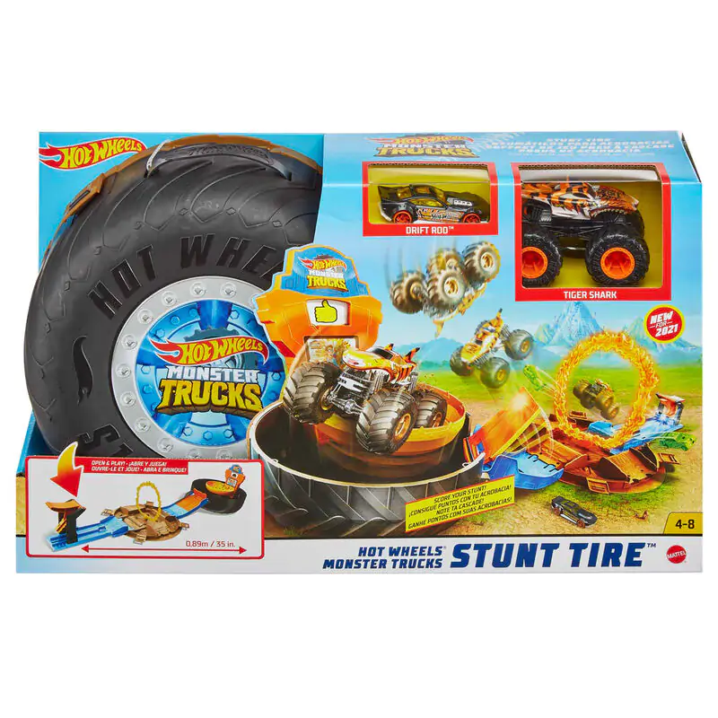 Hot Wheels Monster Trucks Anvelopă Stunt poza produsului