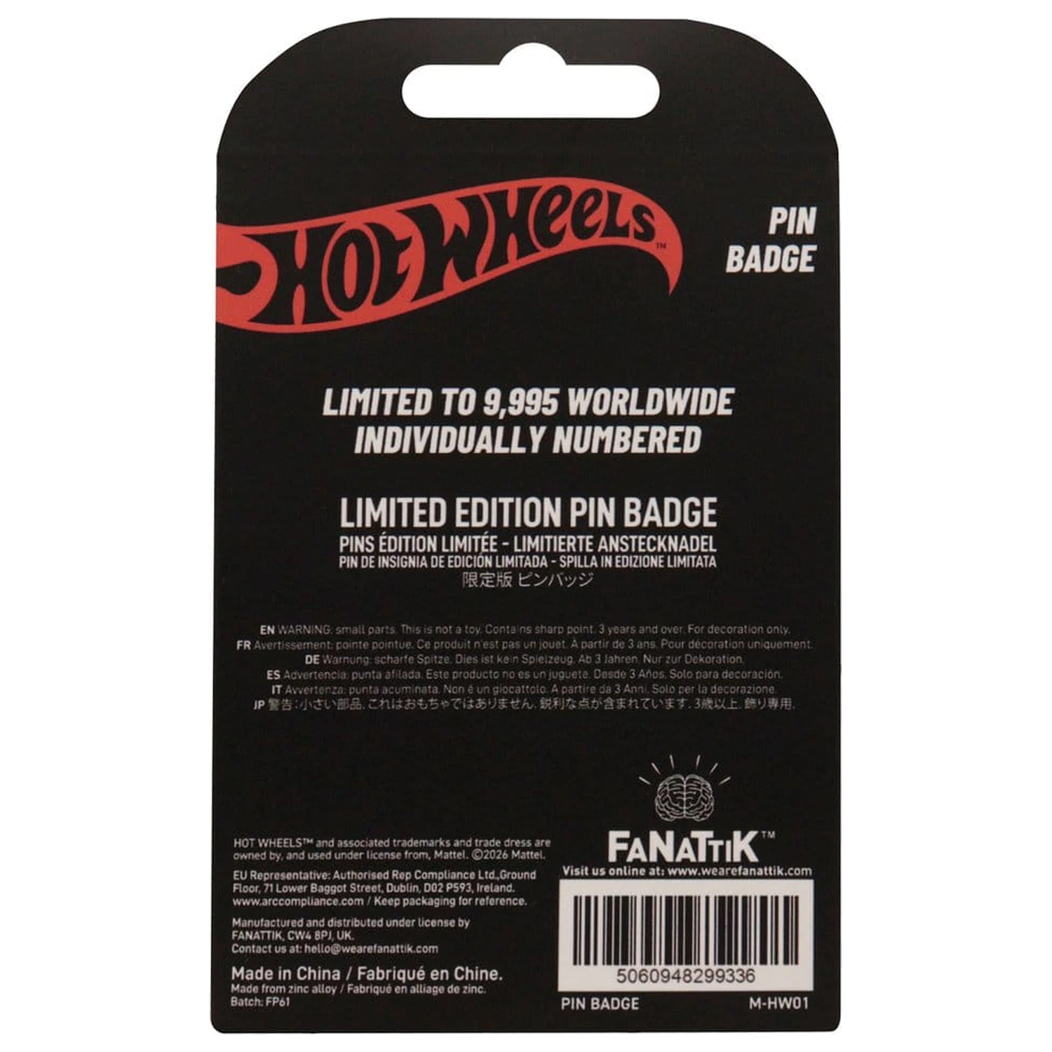 Hot Wheels Pin Badge Race Team Editie Limitata poza produsului