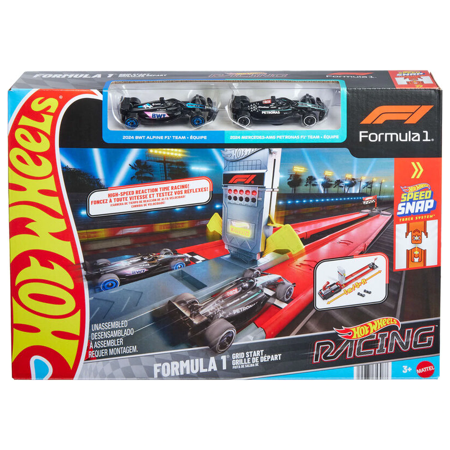 Set de joacă Hot Wheels Racing F1 Starting Grid Challenge poza produsului