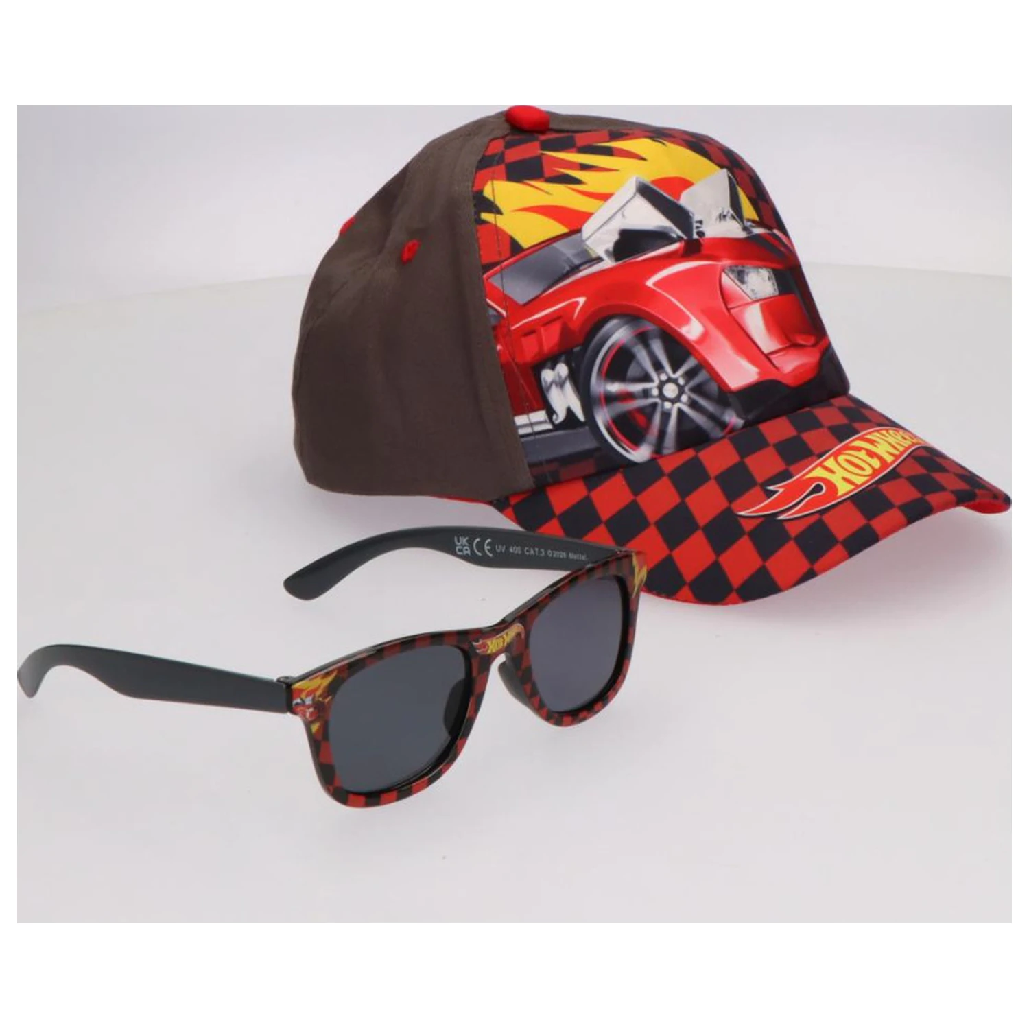 Hot Wheels Racing Set Ochelari de soare si sapca de baseball poza produsului